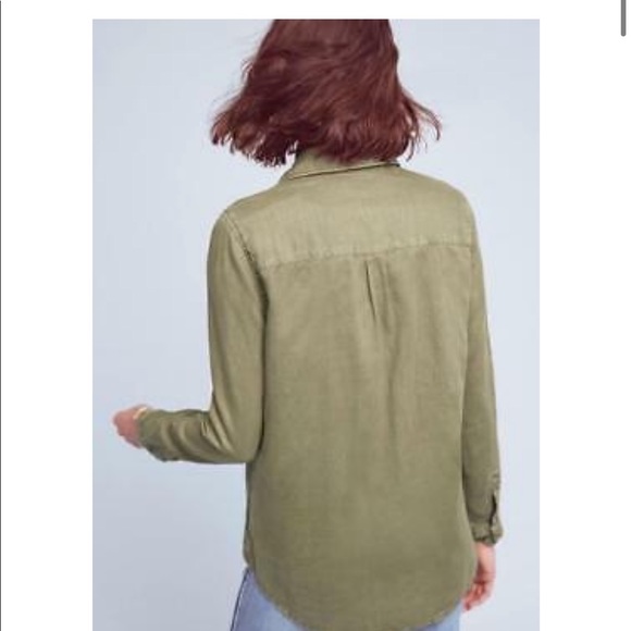 Anthropologie Level 99 shirt jacket - Picture 3 of 8